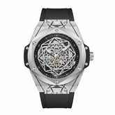Geometric Metallic Watch