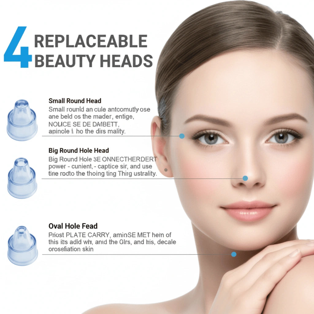 Electric Blackhead Remover Vacuum for Face – Pore Cleaner UAE