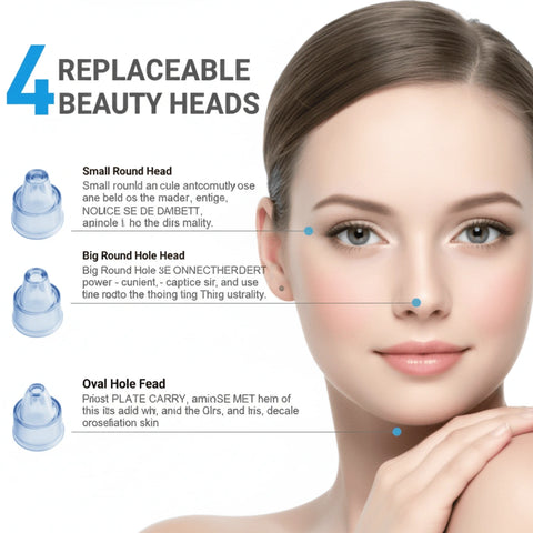 Electric Blackhead Remover Vacuum for Face – Pore Cleaner UAE