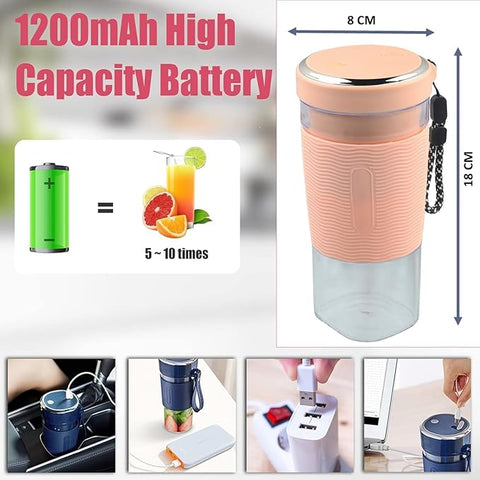 Portable Cordless Fruit Blender (USB)