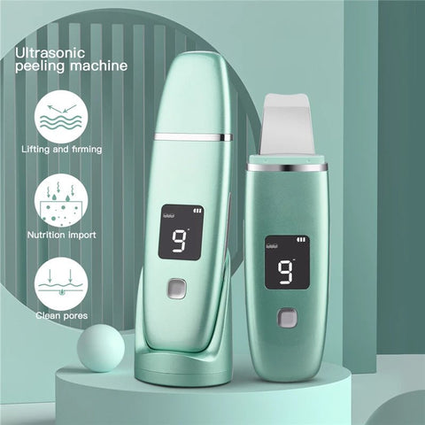 Ultrasonic Skin Scrubber & Facial Pore Cleaner