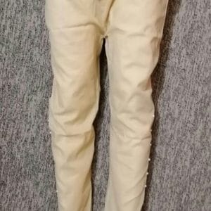 Cotton Trouser-Skin Colour