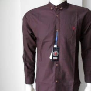 Premium Quality Cotton Shirt-Purple