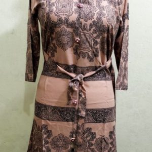 Linen Kurti Print-15