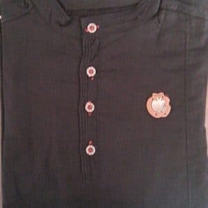 Trendy Kurta Shirt-Black