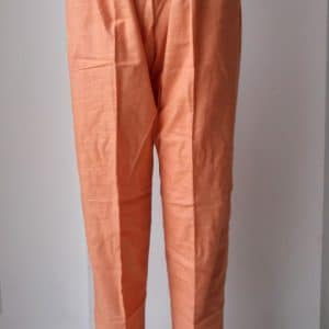 Khaddar trouser-peach