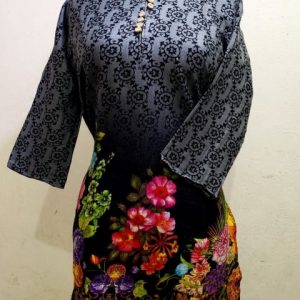 Multi print-Khaddar Kurti-P3