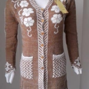 Imported Cardigan-Rust