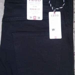 Men's Cotton Pants/Chinos-Black