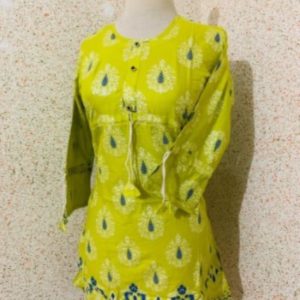 Lawn Dhori Frock Kurti(print-8)